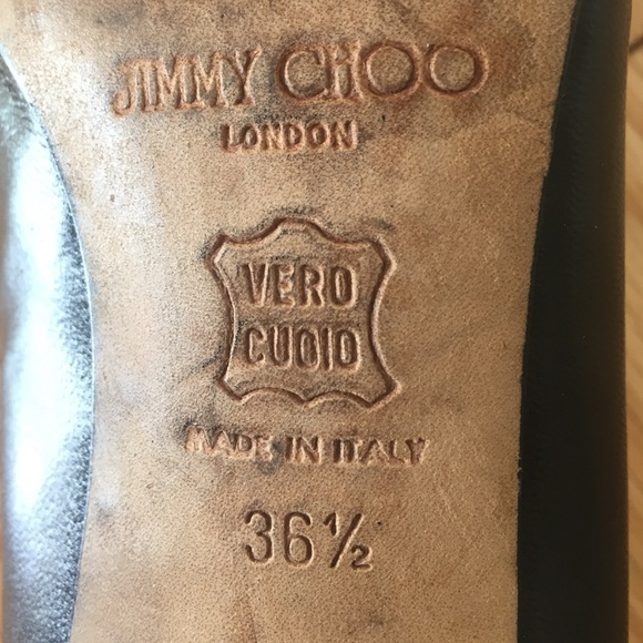 Jimmy Choo size 6.5 AGNES Patent Stiletto - Picture 4 of 4